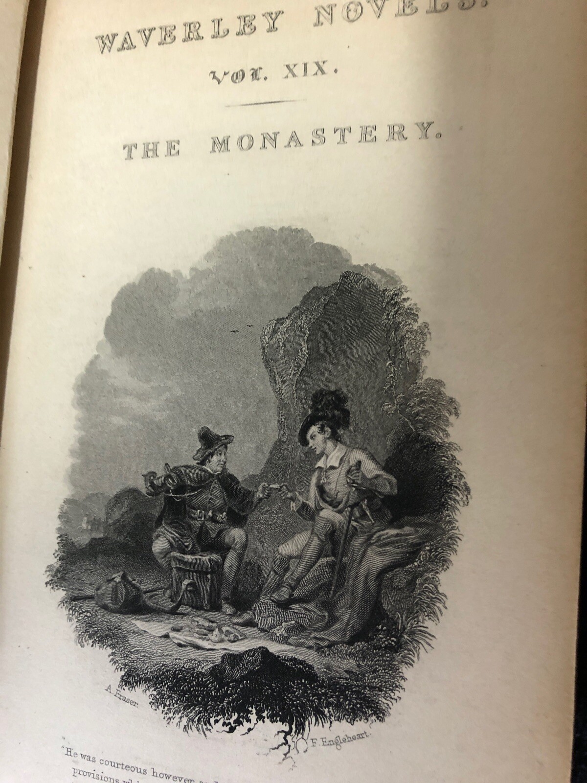 The Waverly Novels Volume XIX: The Monastery, – II by Sir Walter Scott 1849