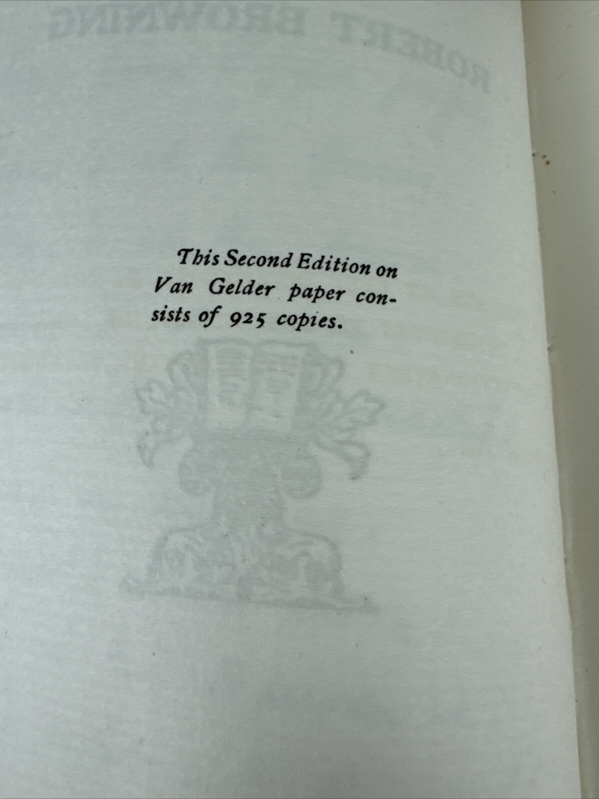 PIPPA PASSES BY ROBERT BROWNING – THOMAS B. MOSHER LIMITED EDITION