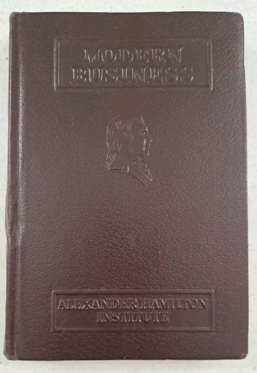 VINTAGE 1968 Edition-Modern Business Organization-Alexander Hamilton Institute