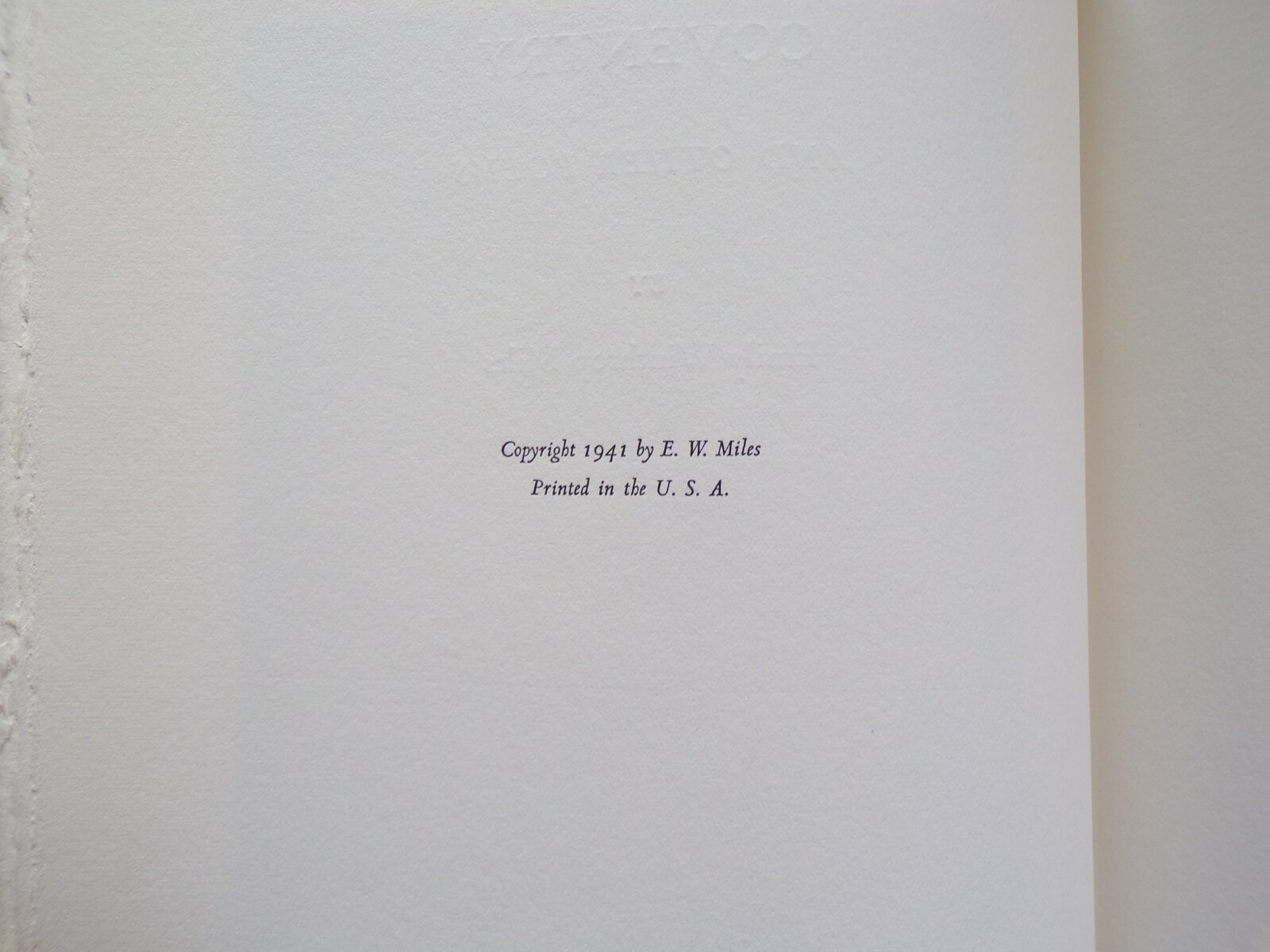 Emily Winthrop Miles ~ Coventry and Other Poems ~ 1st/1st ~ HC/DJ ~ 1941