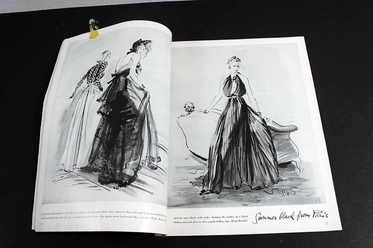 Vogue Magazine July 15 1939 Between-Seasons Fashions Illustrated