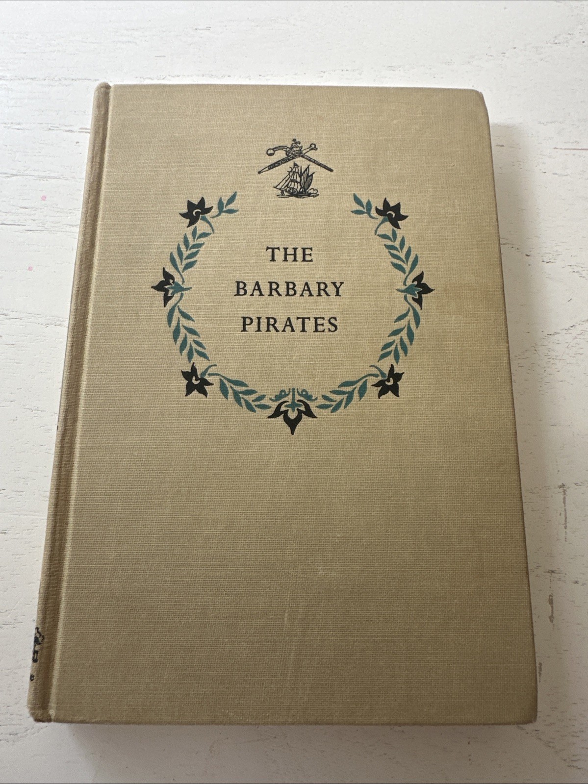 The Barbary Pirates | Random House Landmark Books | 1953 Hardcover VG