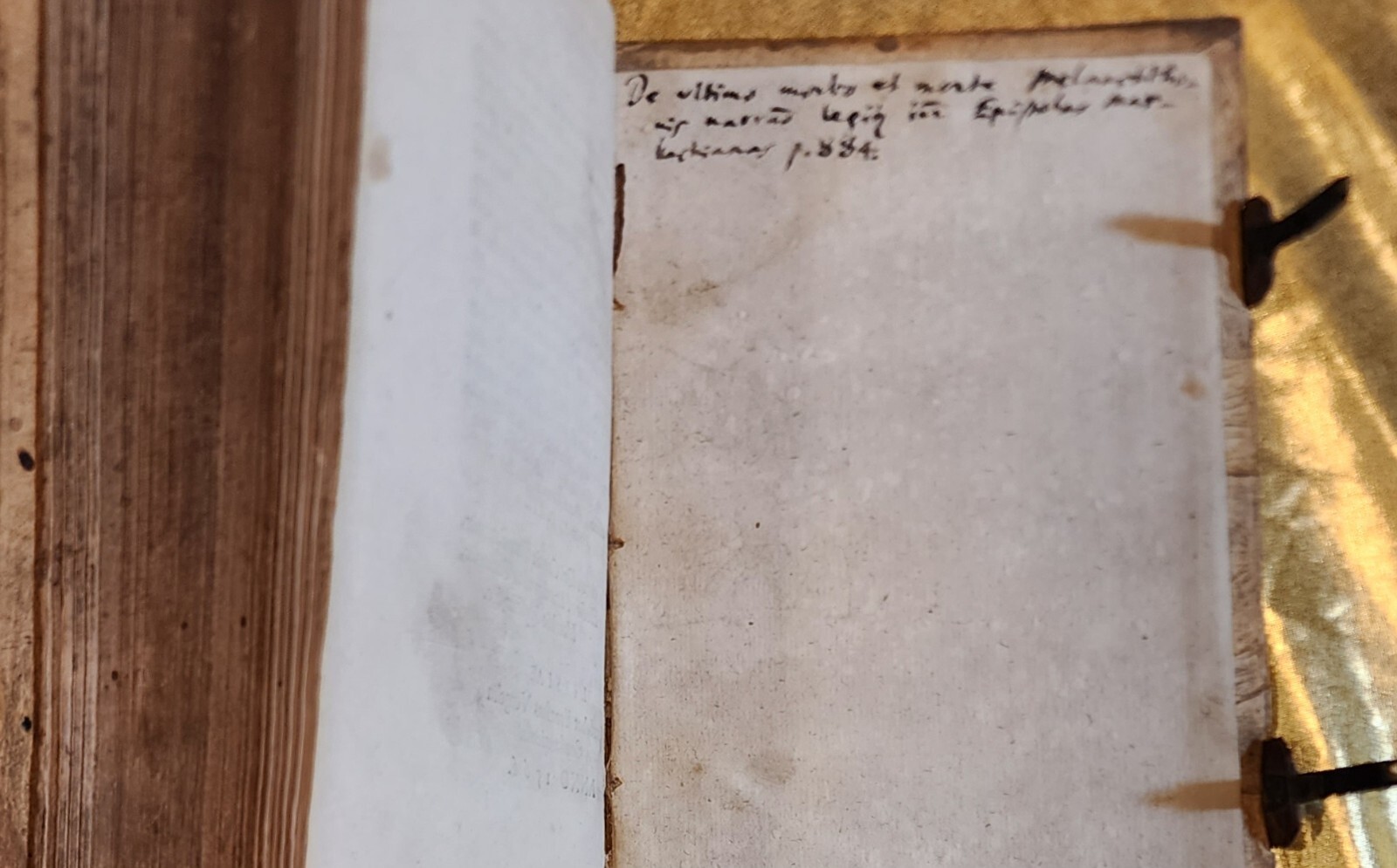 [Fine Binding] 1566 1st Ed. , Biography of Phillip Melanchthon by His Friend.