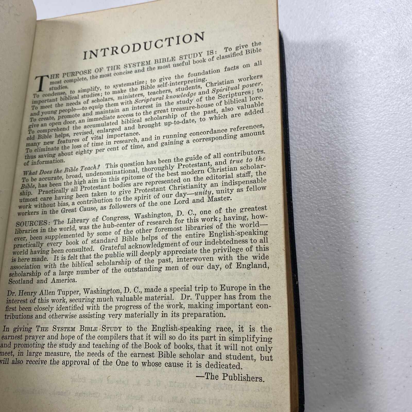 The System Bible Study Revised And Enlarged Edition 1949