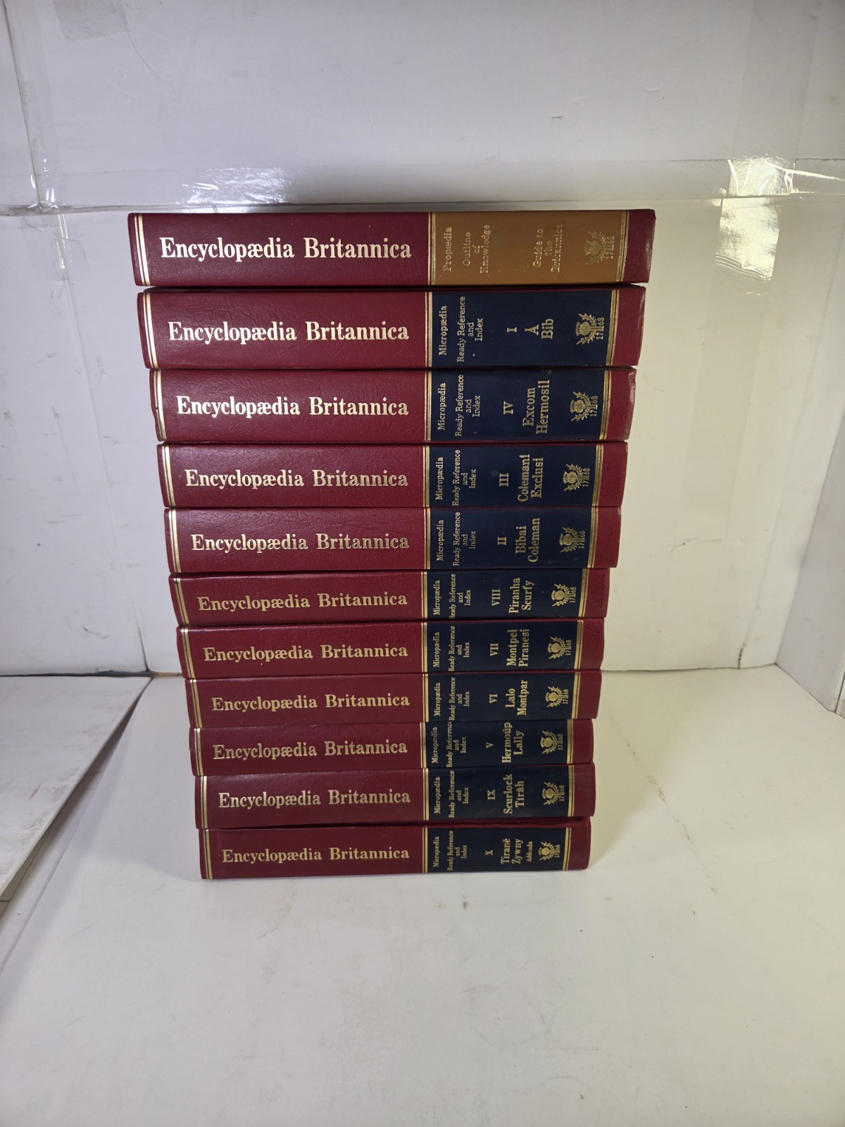Encyclopaedia Britannica 15th Edition Hardcover Books Volumes 20-30