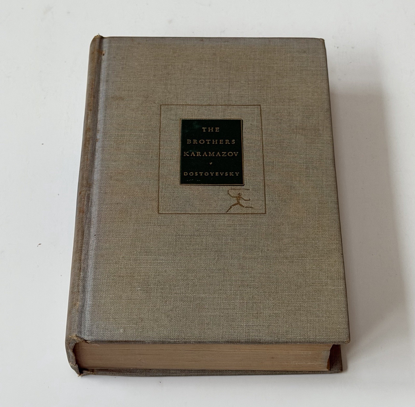 The Brothers Karamazov Fyodor Dostoevsky VTG HARDCOVER BOOK The Modern Library