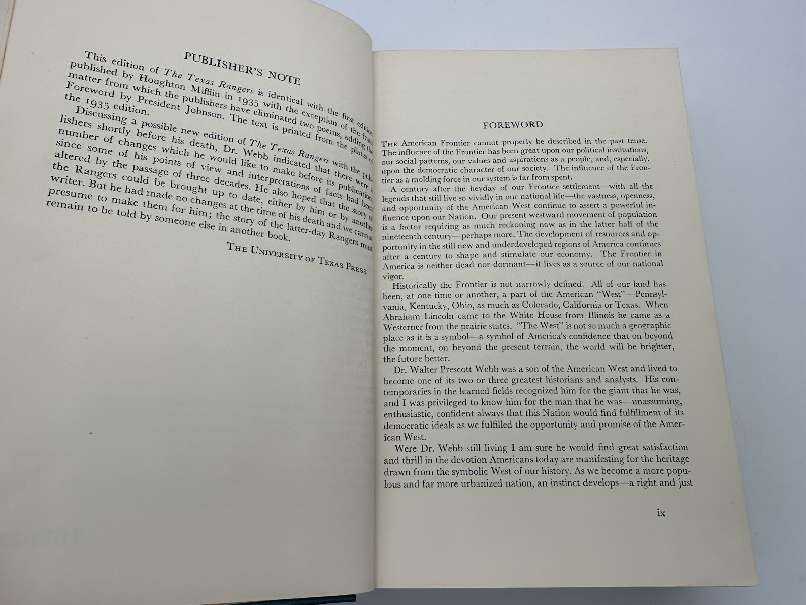 The Texas Rangers by Walter Prescott Webb (1965) – Illustrated Second Edition
