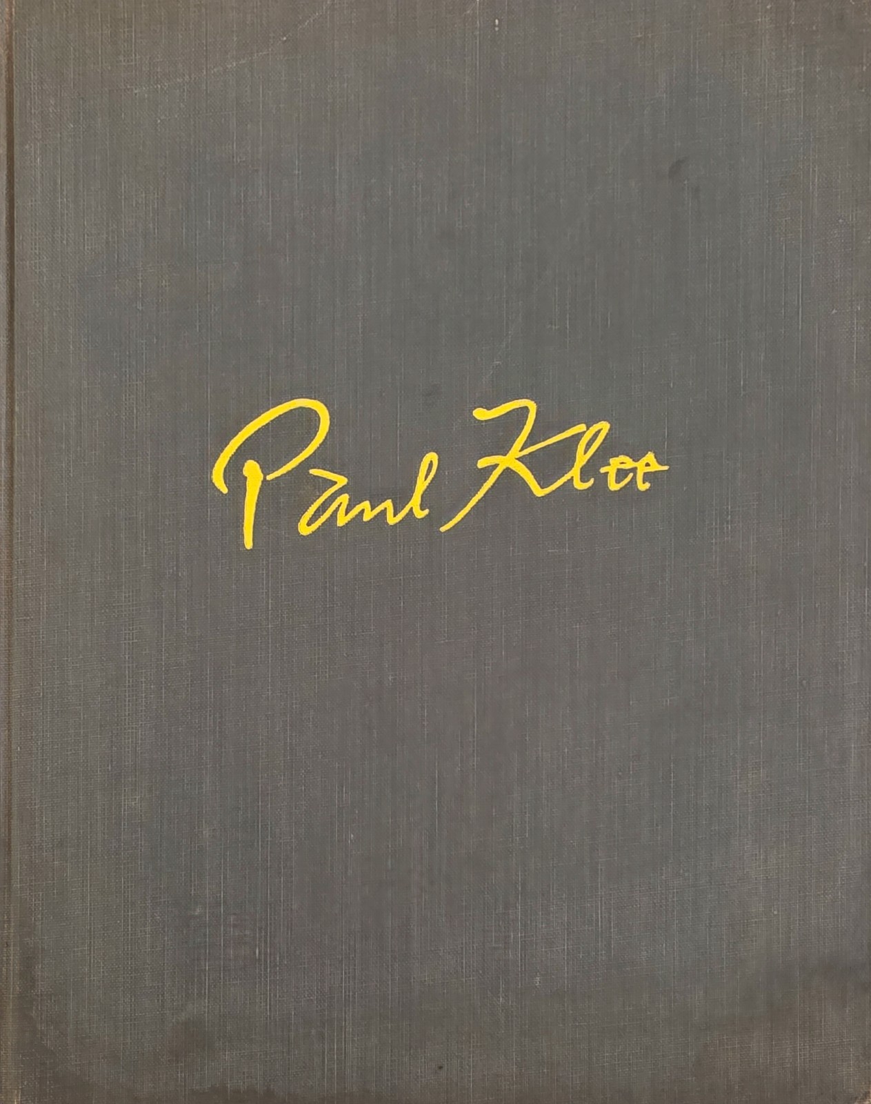Paul Klee, Carola Giedion Welcker, Lee Ault Edition, Review Copy, Hardcover 1952