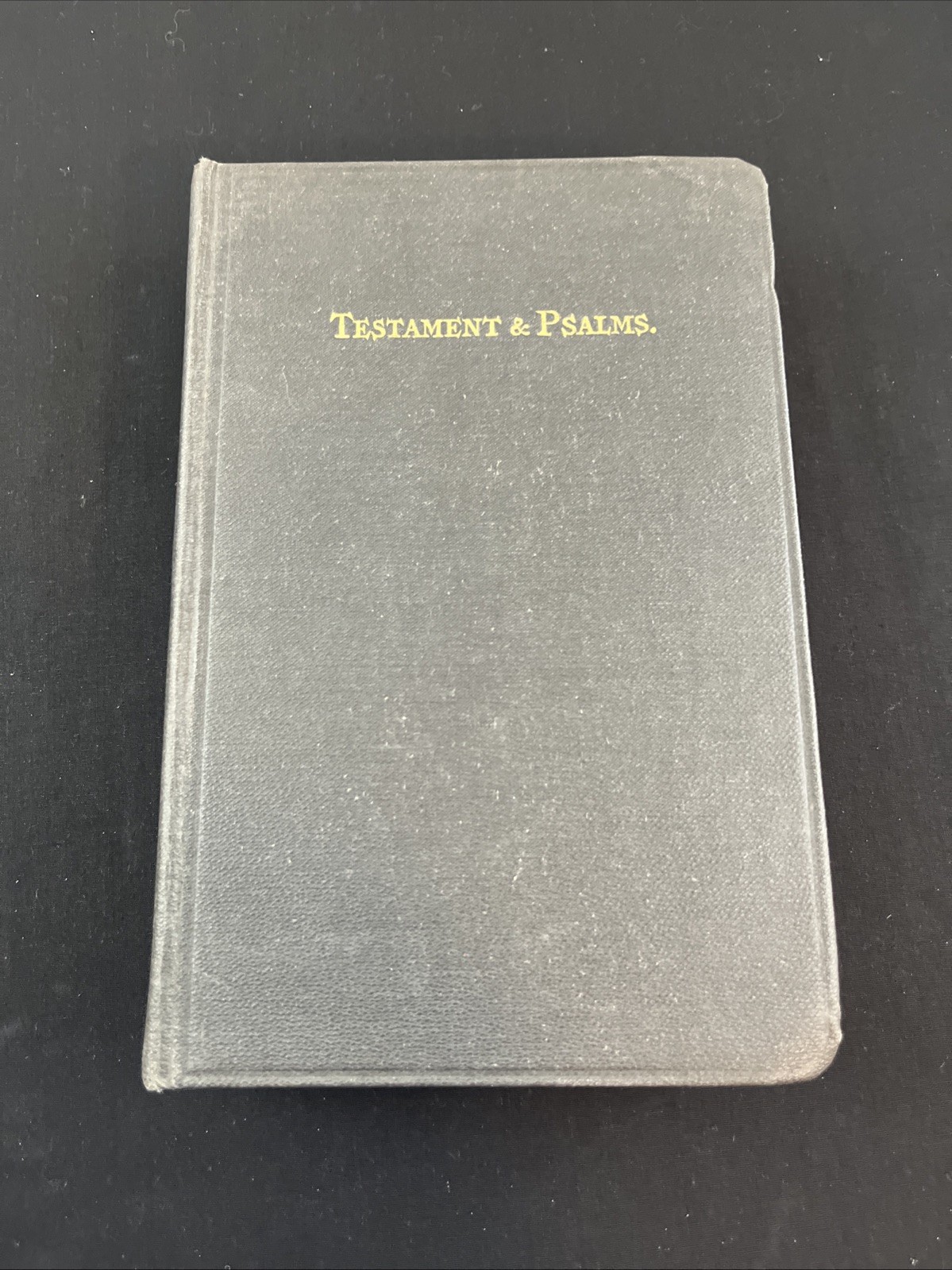 New Testament and Psalms Large Print American Bible Society King James KJV