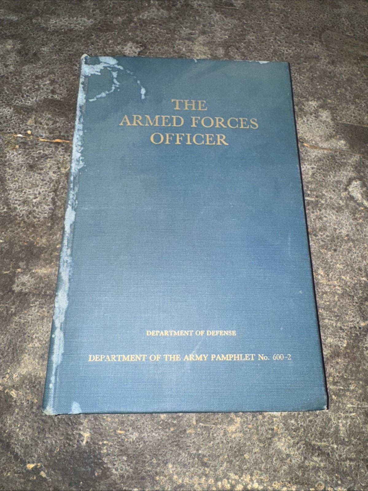 The Armed Forces Officer by Department of Defense First 1st Edition VG HC 1950