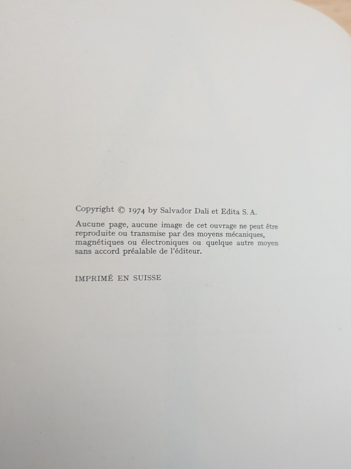 Dali : 50 Secrets Magiques – EDITA : DENOEL 1974