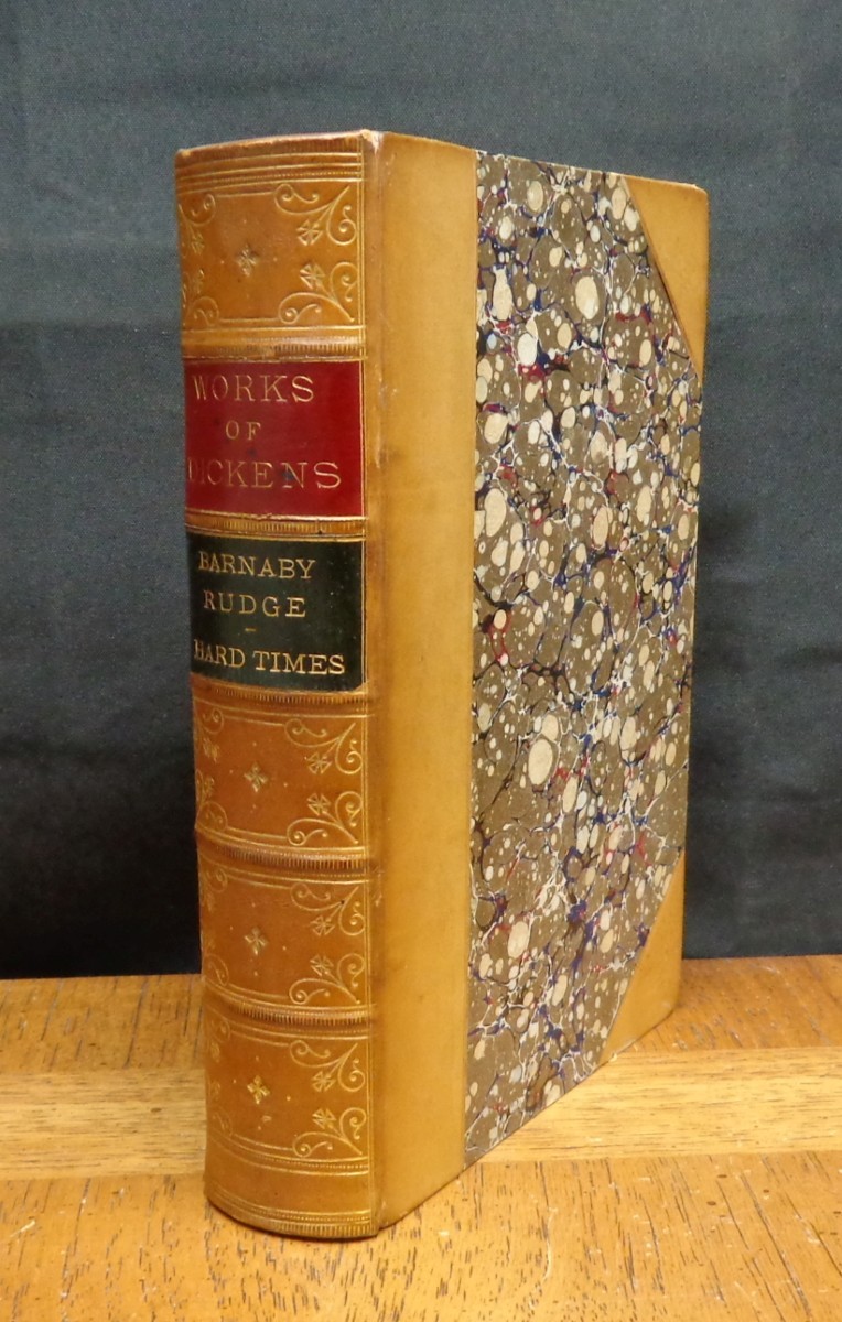 BARNABY RUDGE AND HARD TIMES Charles Dickens Porter and Coates 1867