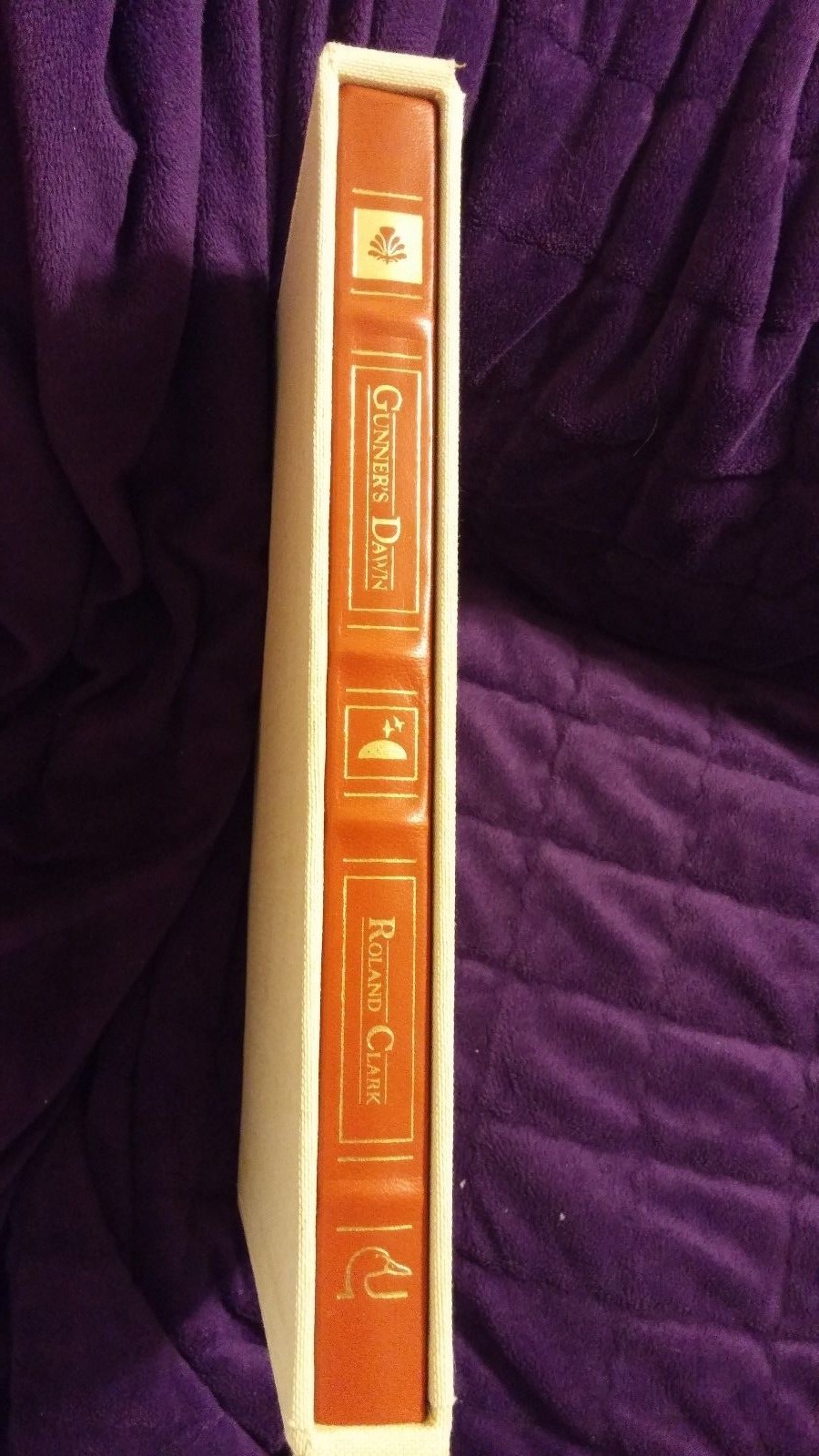 Gunner’s Dawn Roland Clark 1995 Leather w/slipcase Deluxe Ltd Edition #38/500
