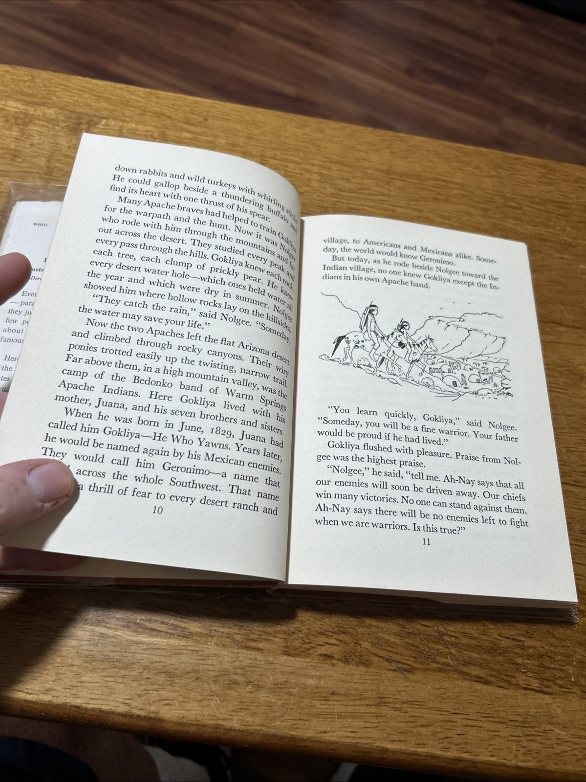 GERONIMO;THE LAST APACHE CHIEF,1952,Edgar Wyatt,Illust,DJ