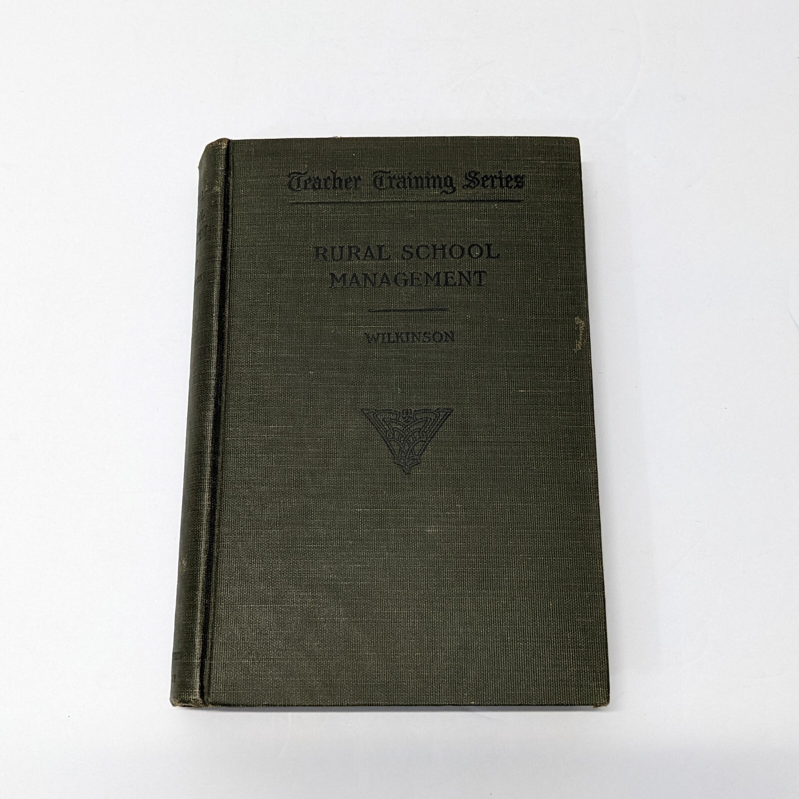 1917 Rural School Management – Wilkinson – Teacher Training Series – 1st Edition