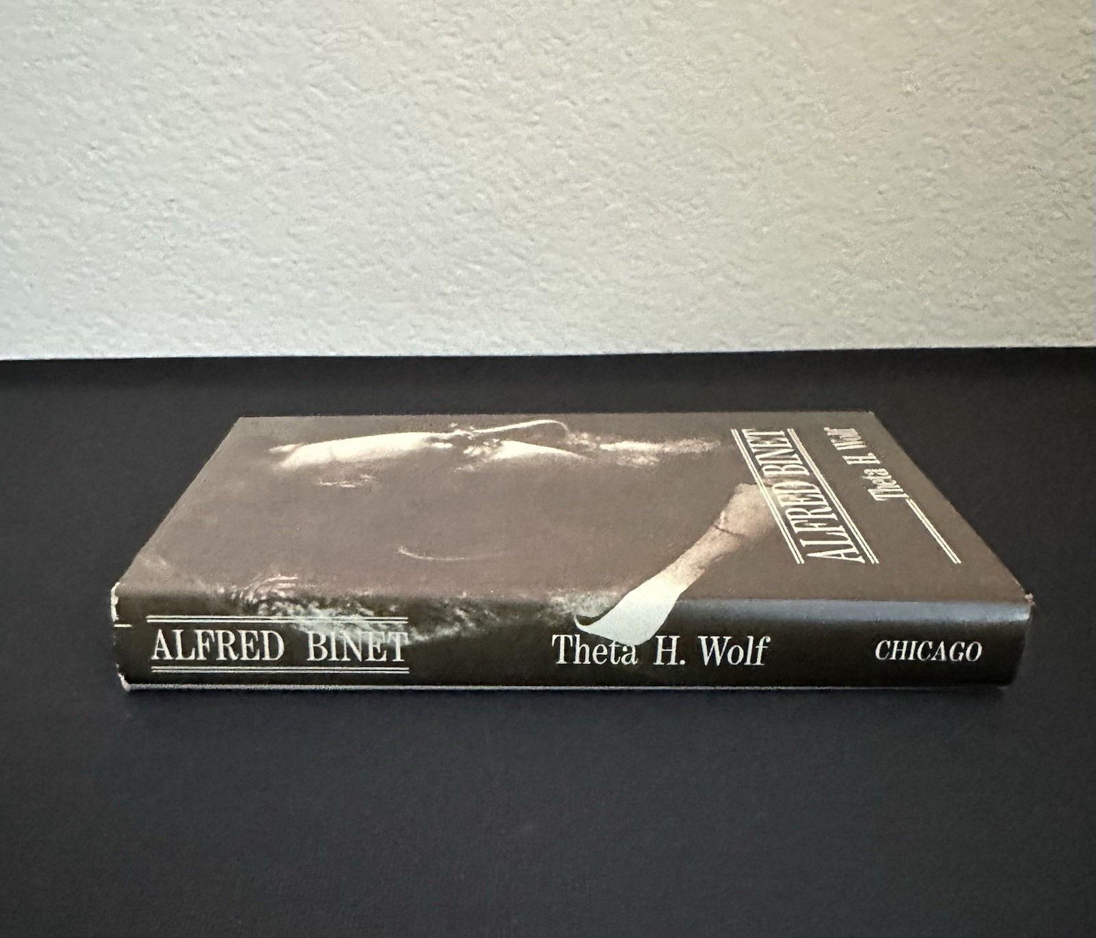 Alfred Binet Theta Wolf 1st/1st 1973 HC DJ Psychology U Chicago Press VG IQ Test