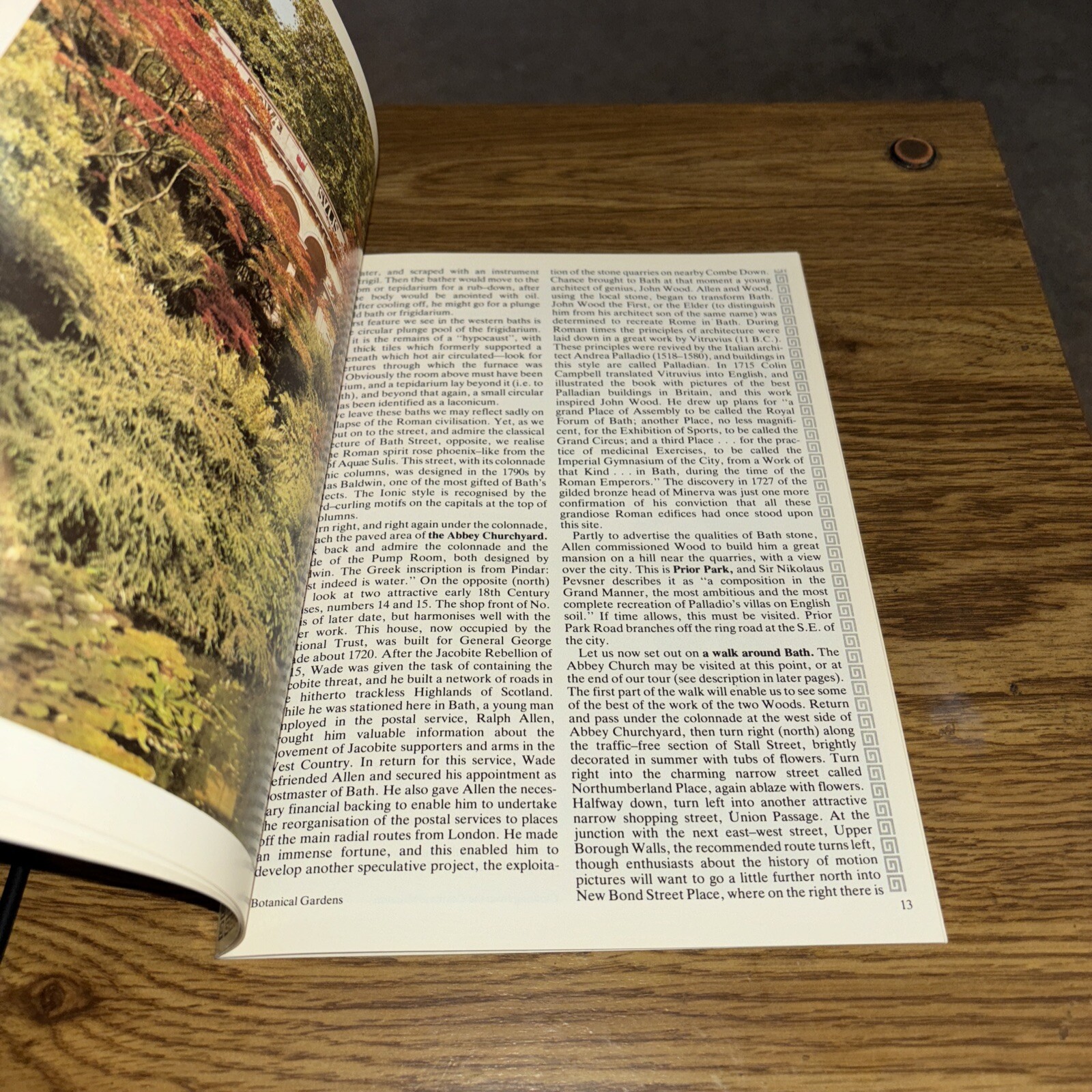 The City of Bath Colourmaster International Booklet with Map, 1970s