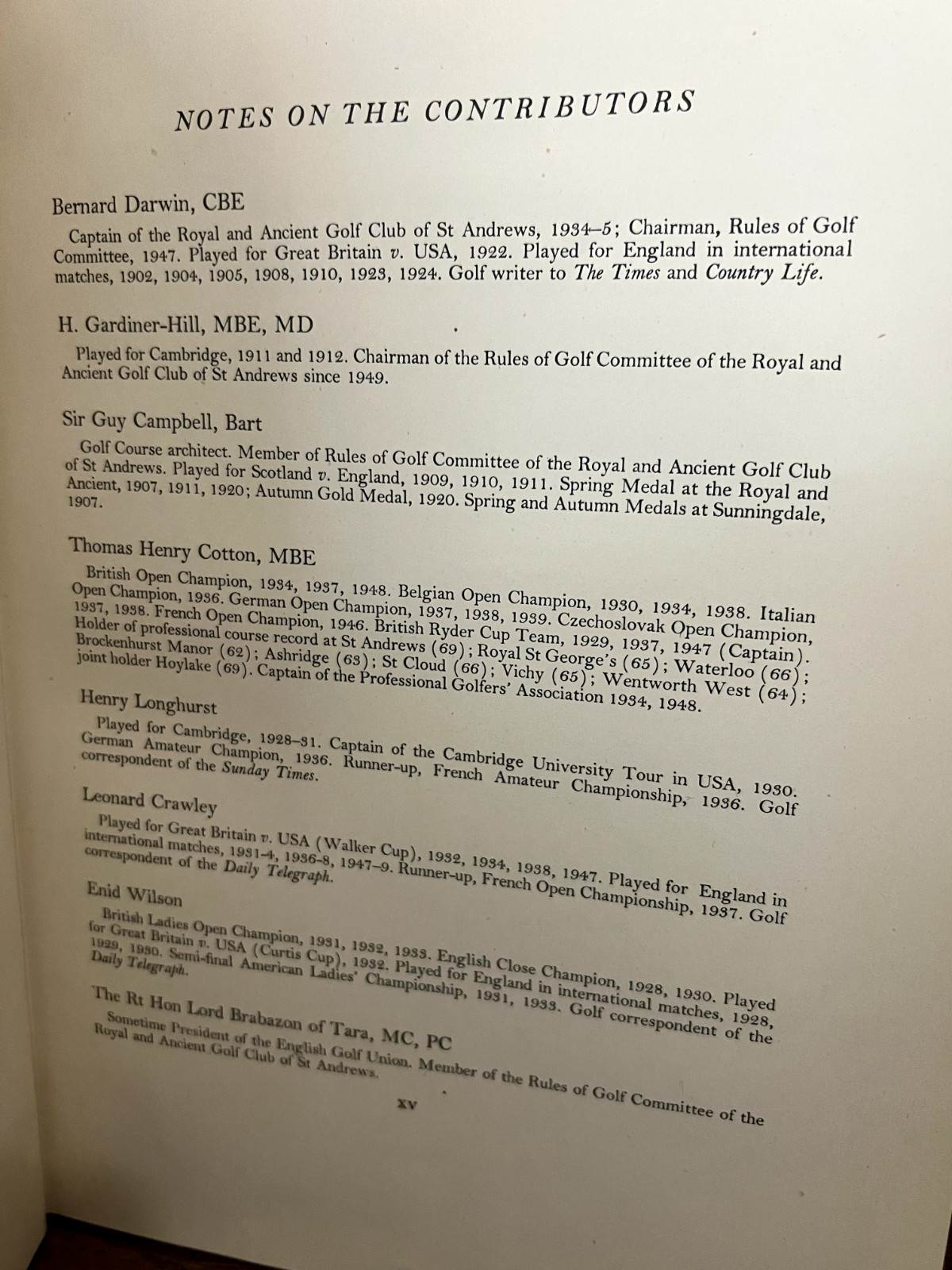 A History Of Golf In Britain- Bernard Darwin And Others – collectable