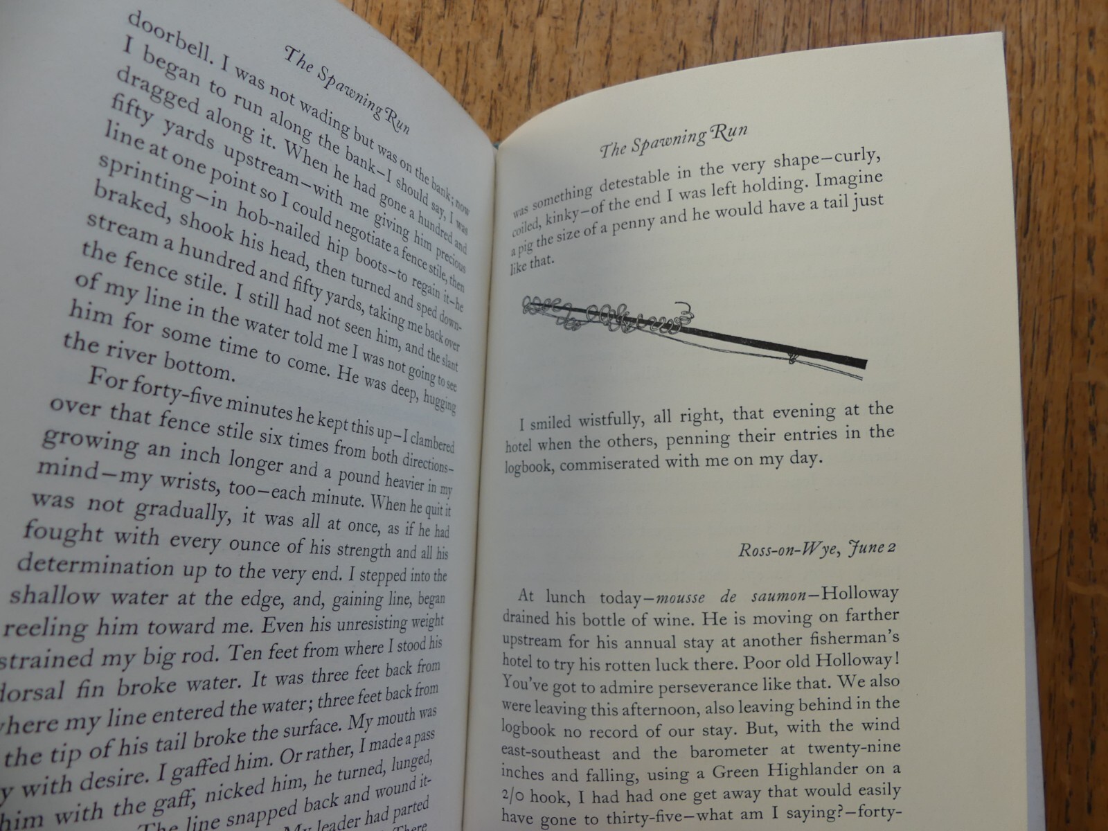 The Spawning Run 1970 William Humphrey (Art of Salmon Fishing) H/B D/J 1st