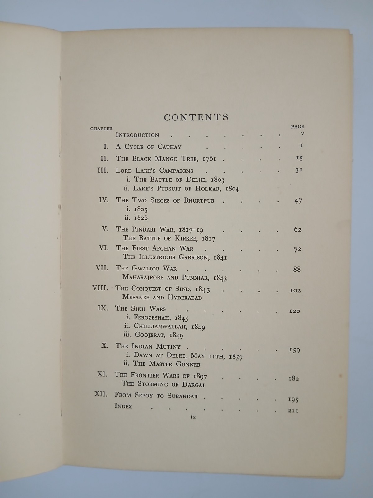 Vignettes From Indian Wars Lieut-General Sir George Macmunn Hardback Sampson Low