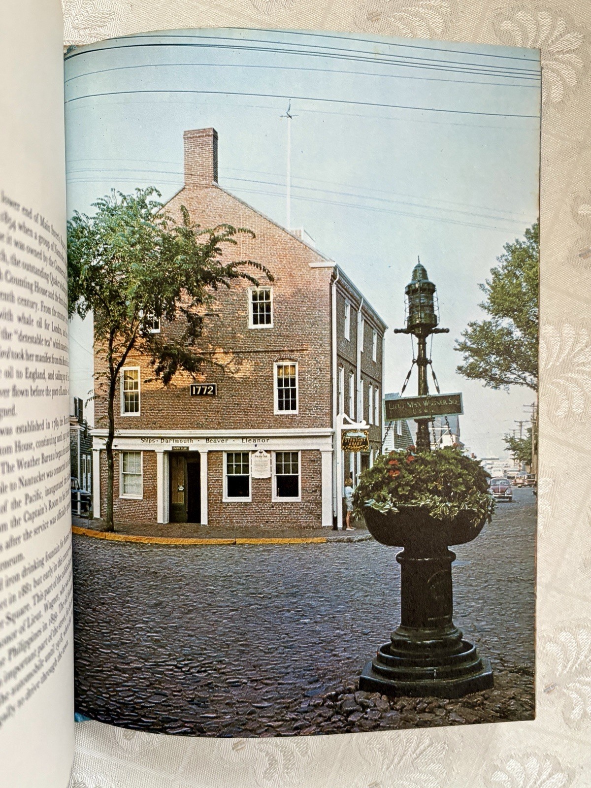 Signed Nantucket in Color Edouard Stackpole Massachusetts Island Iconic Seaside