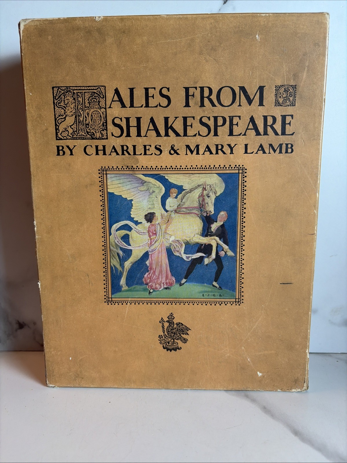 „Tales Of Shakespeare“, Hardcover by Charles & Mary Lamb, Copyright 1922