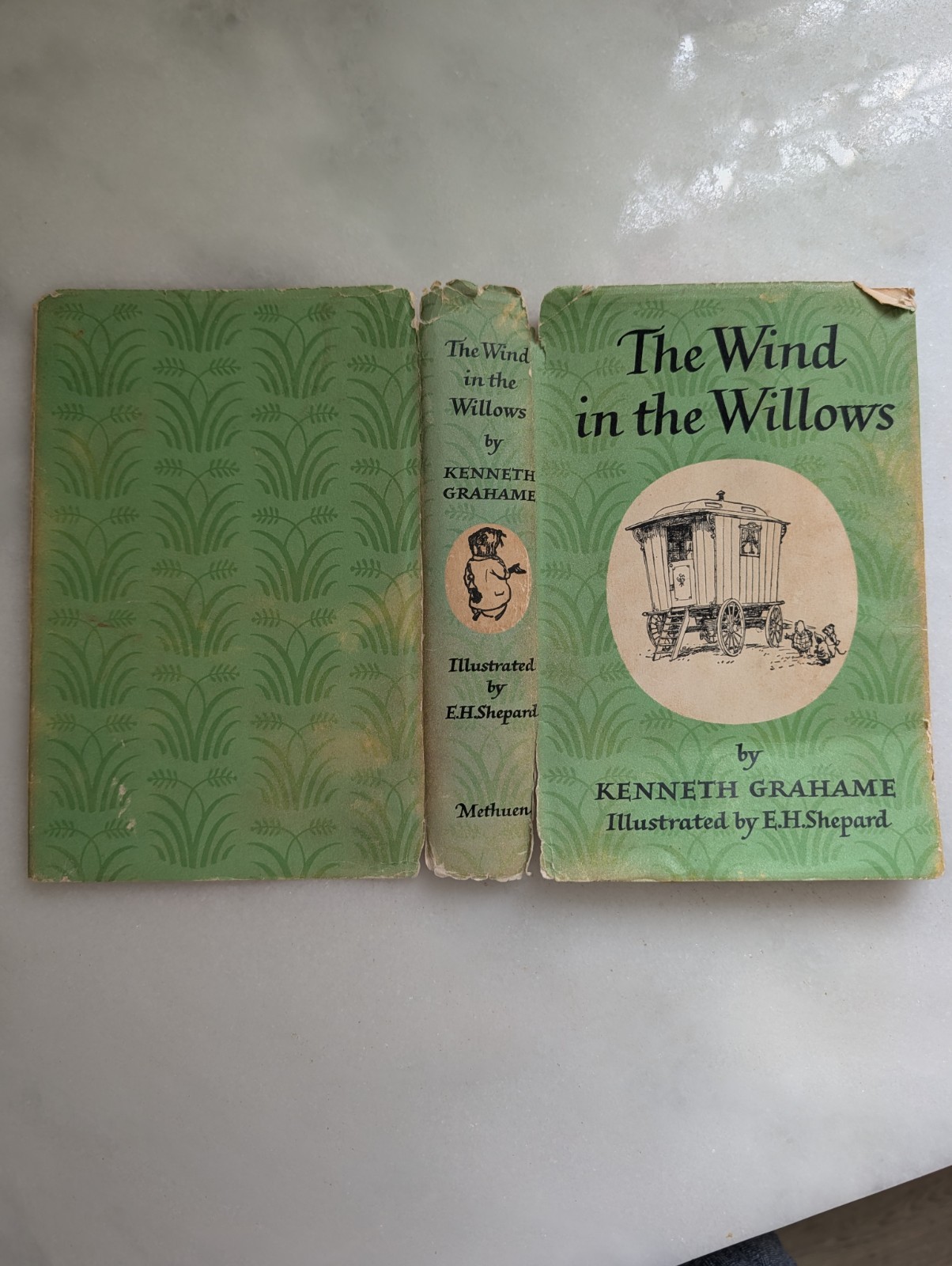 1963 The Wind in the Willows Vintage Hardcover Kenneth Grahame Ernest H. Shepard