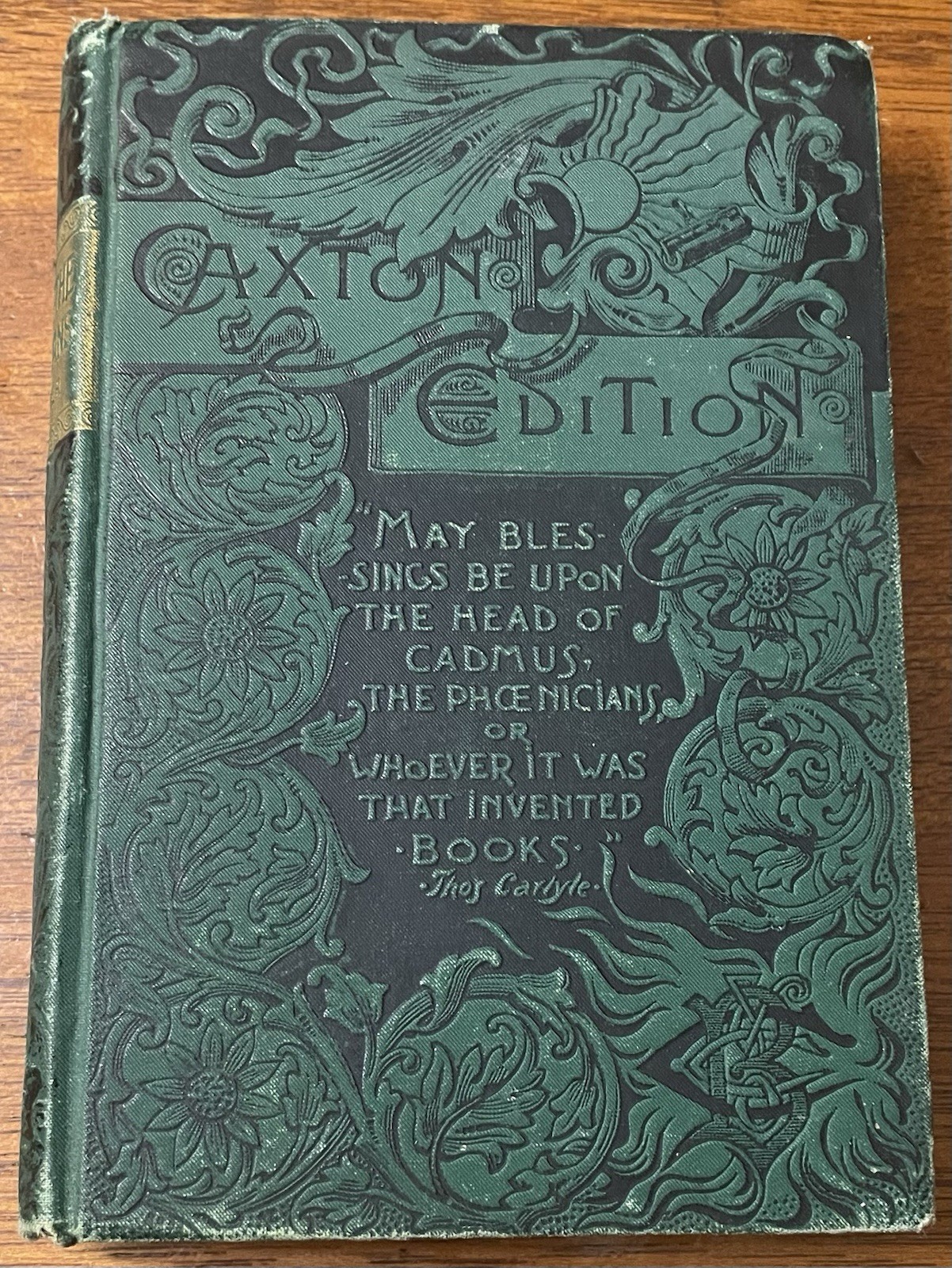 LAST OF THE MOHICANS, CAXTON EDITION, PUBLISHED BY BELFORD, CLARKE 1886 ANTIQUE