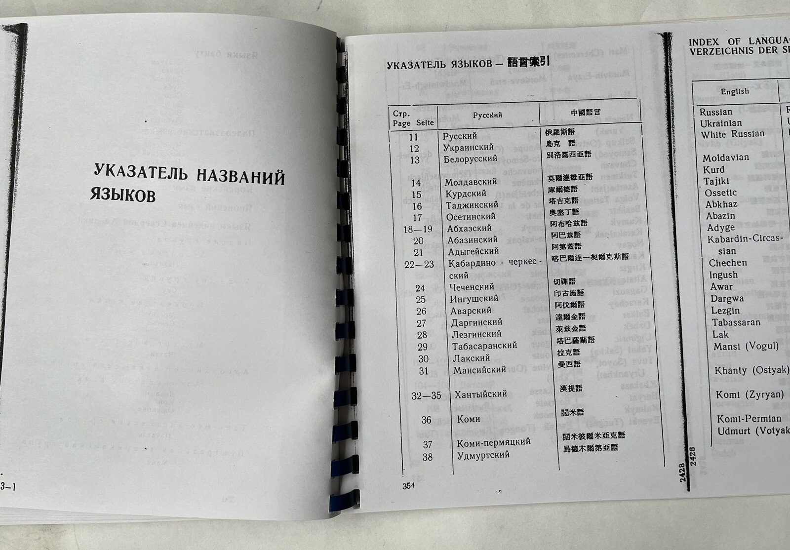 World’s Languages Guide/ ???????????? ?????? ???? Spiral Binding 1964 Very Rare