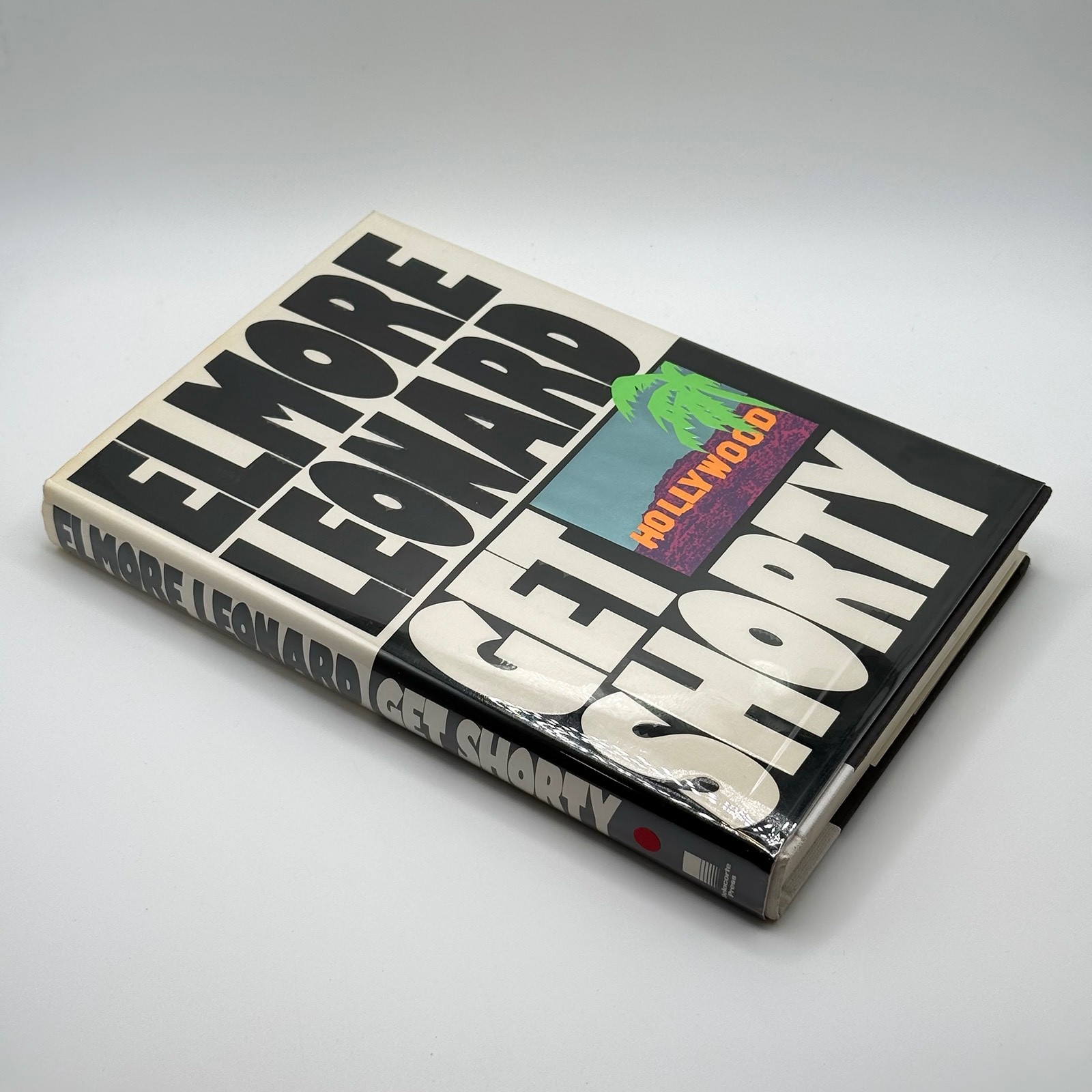 SIGNED Elmore Leonard Get Shorty – 1st Edition/Print 1990 Hollywood Crime