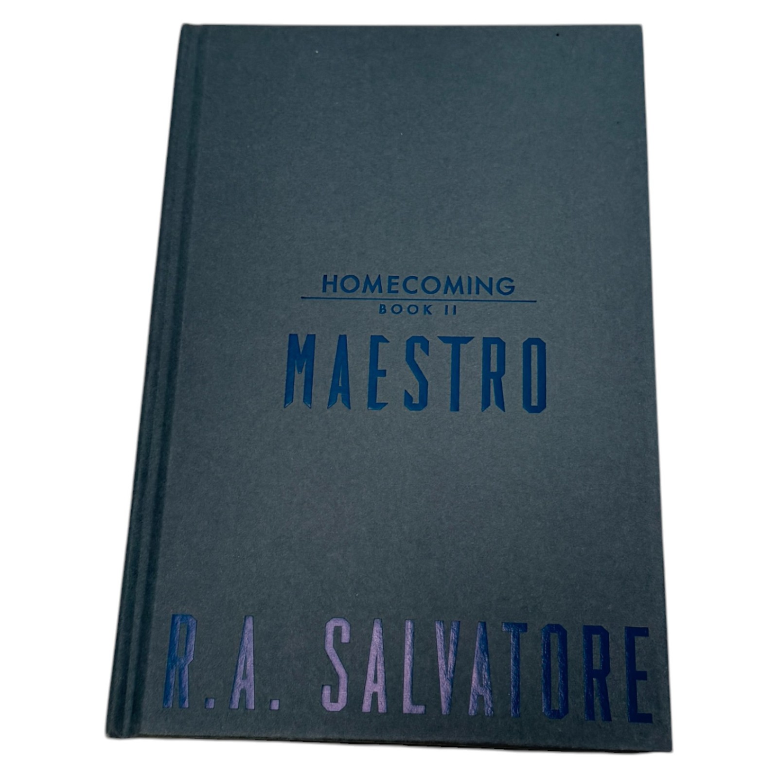 Homecoming II Masetro RA Salvatore Book HC DJ First Edition First Printing