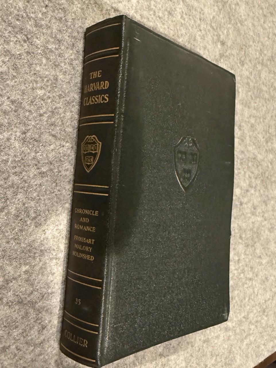 Harvard Classics Vol 35, „Chronicle and Romance: Malory, et al “ (Collier, 1910)
