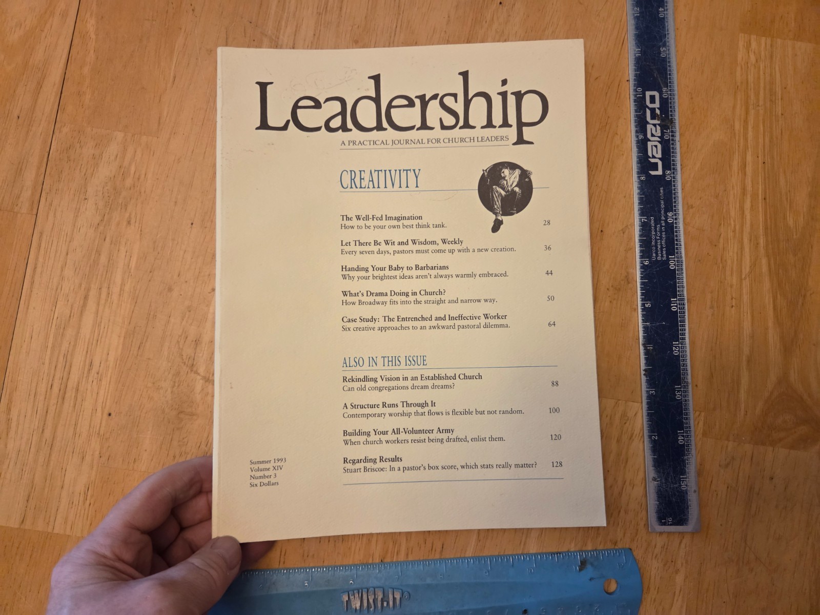 Leadership – Journal for Church Leaders – Creativity – Summer 1993 Paperback