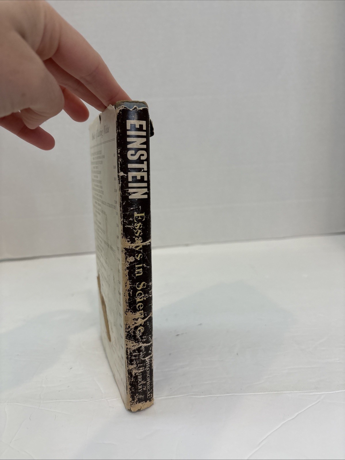 Albert Einstein – Essays In Science Philosophical Library 1934 Hardcover Book