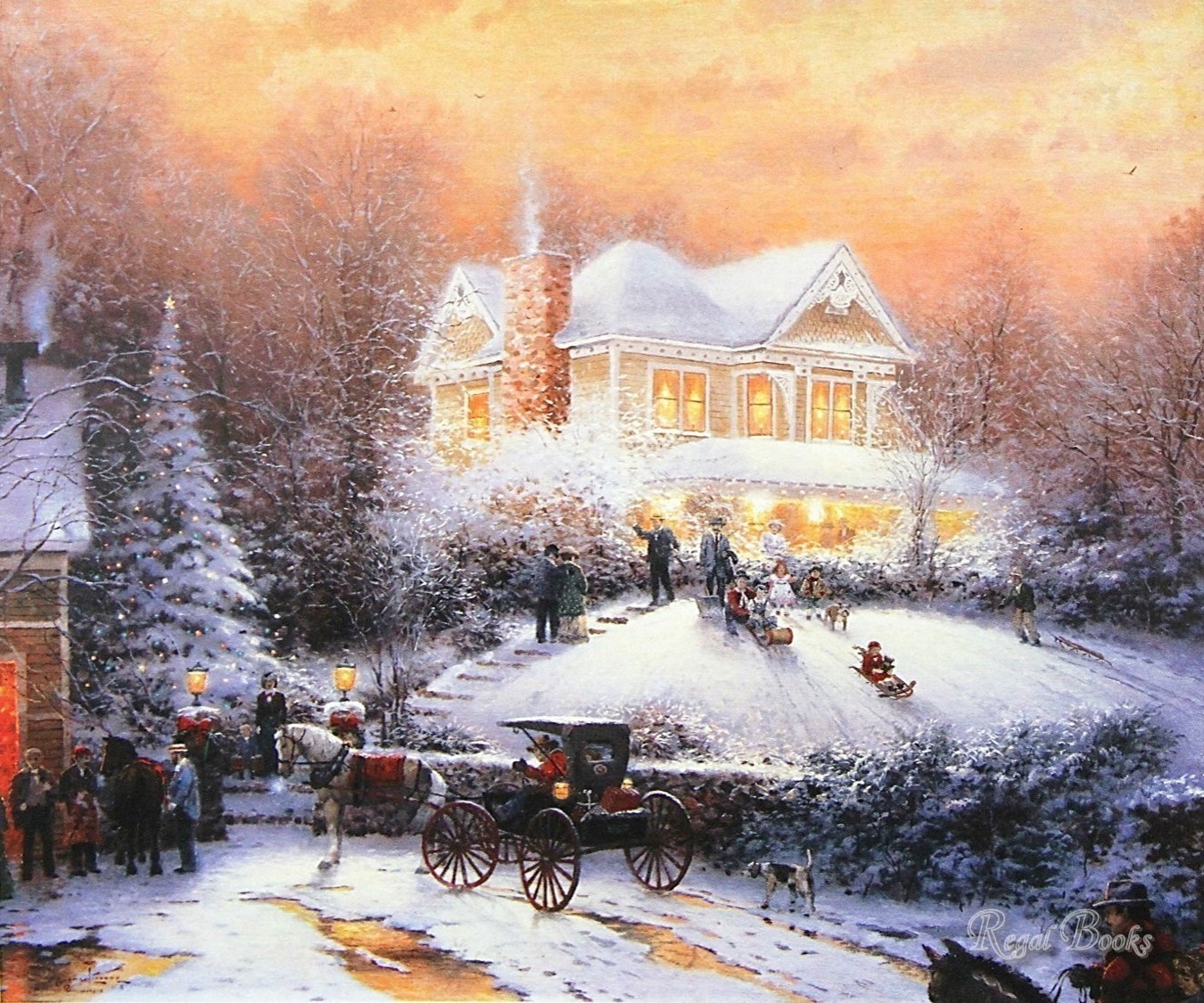 THOMAS KINKADE PAINTINGS OF RADIANT LIGHT – Easton Press – VERY SCARCE SEALED