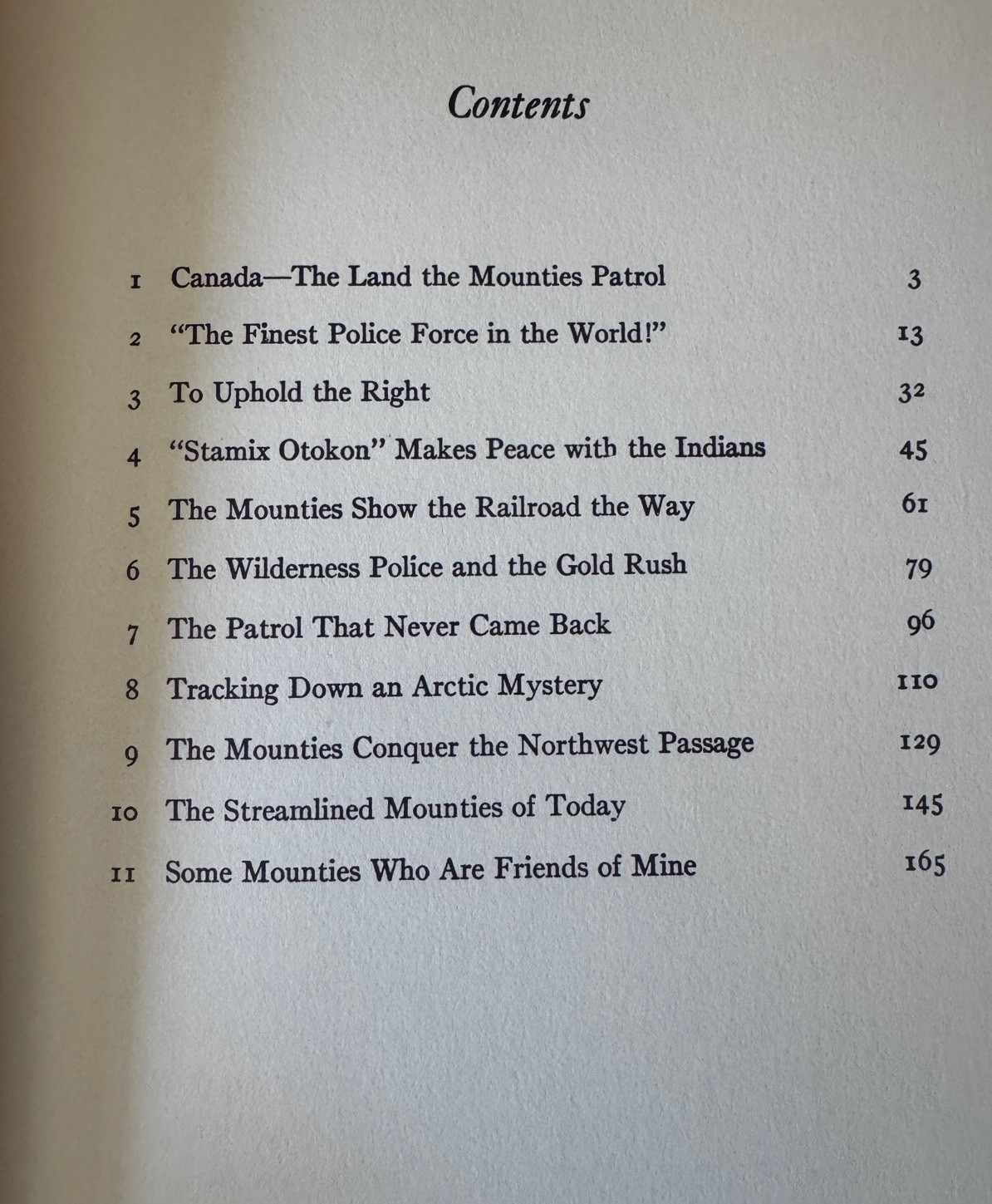 Royal Canadian Mounted Police, World Landmark Books W8 HC DJ Neuberger