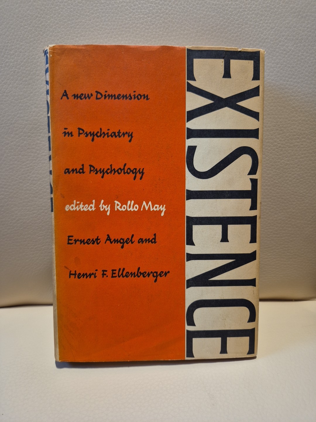 Existence A New Dimension Edited by Rollo May 1st Ed 4th Printing 1959 HCDJ
