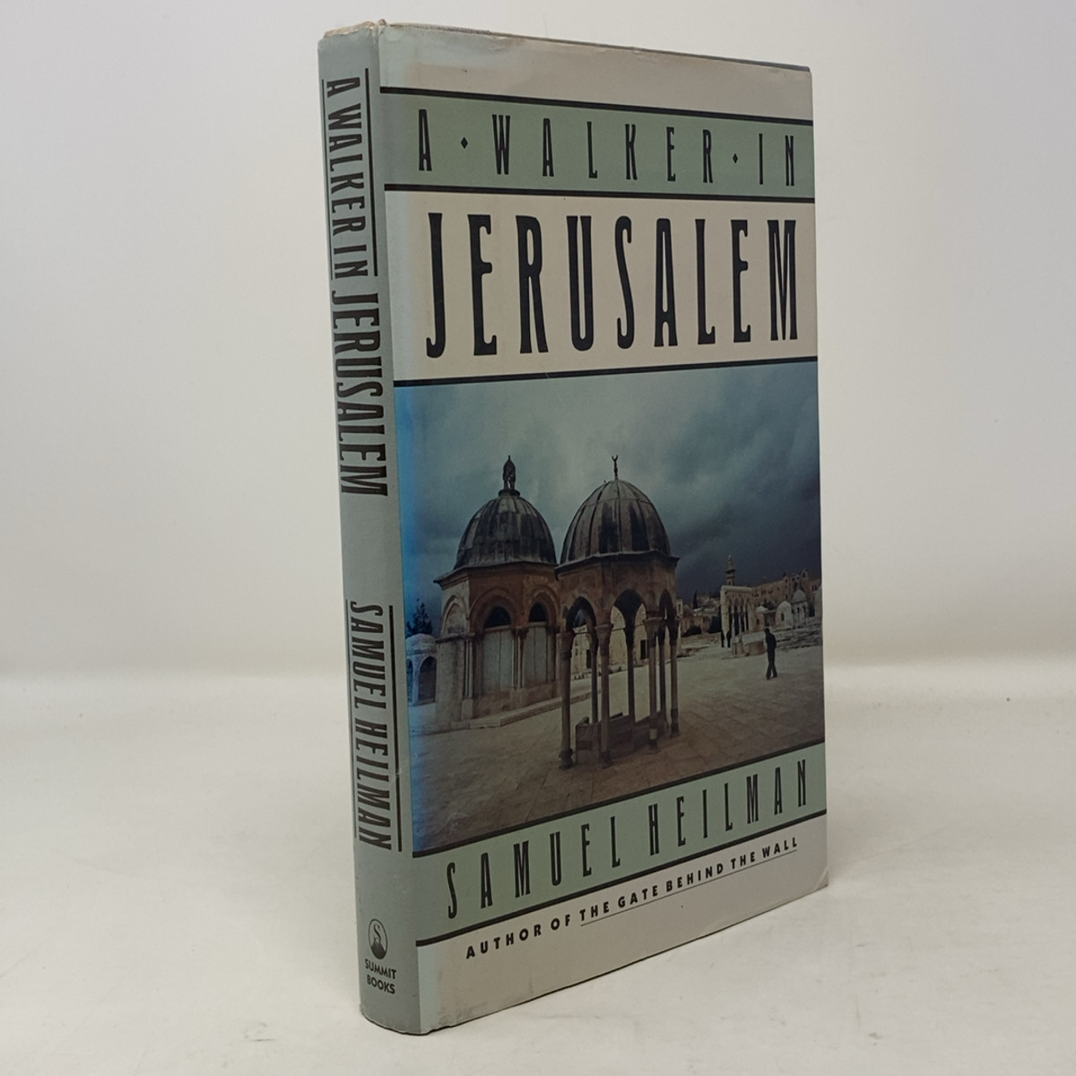 A Walker in Jerusalem by Samuel Heilman HC First Edition Very Good 1986