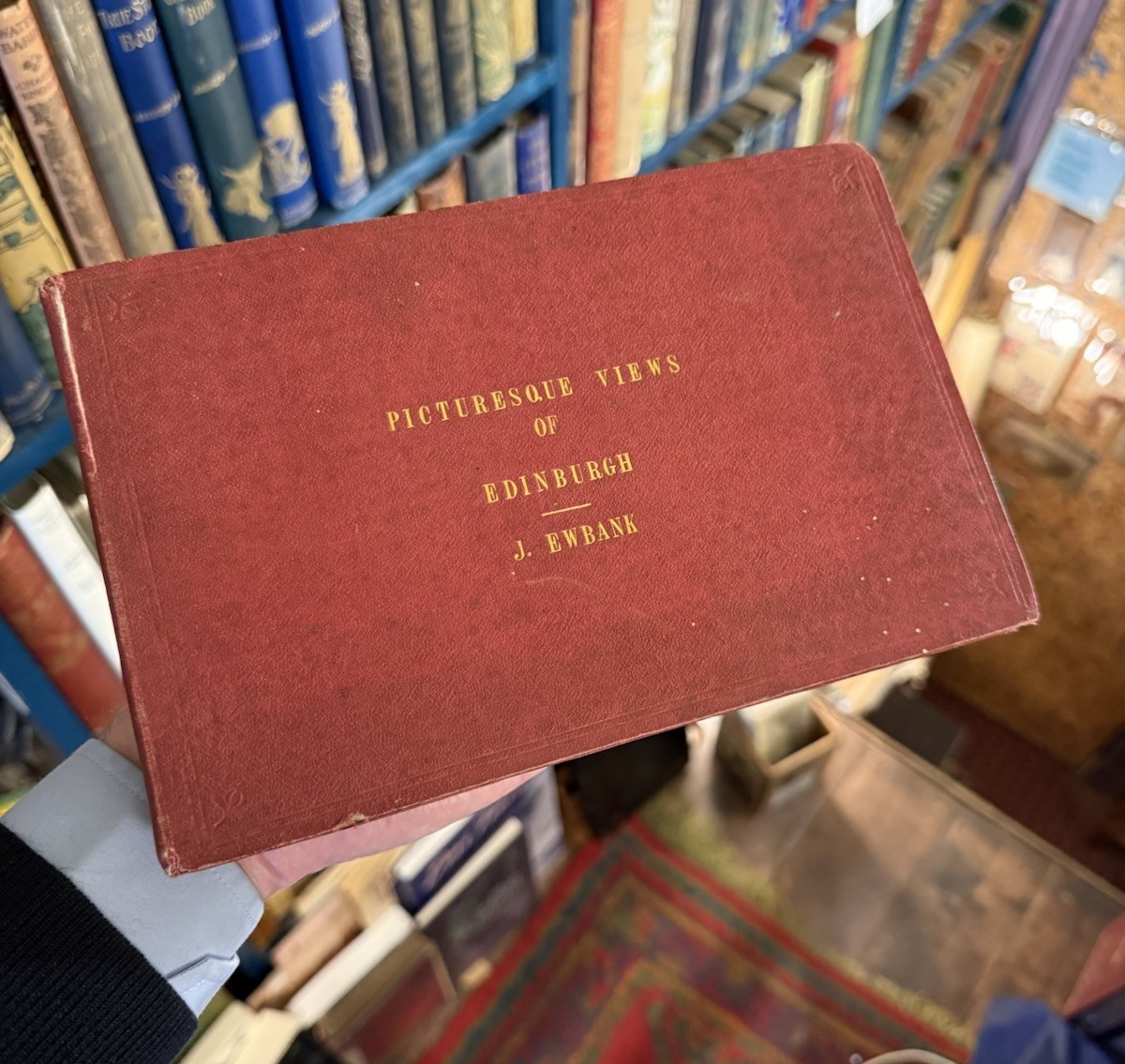 1825 Picturesque Views of Edinburgh : J Ewbank : Engraved by W H Lizars