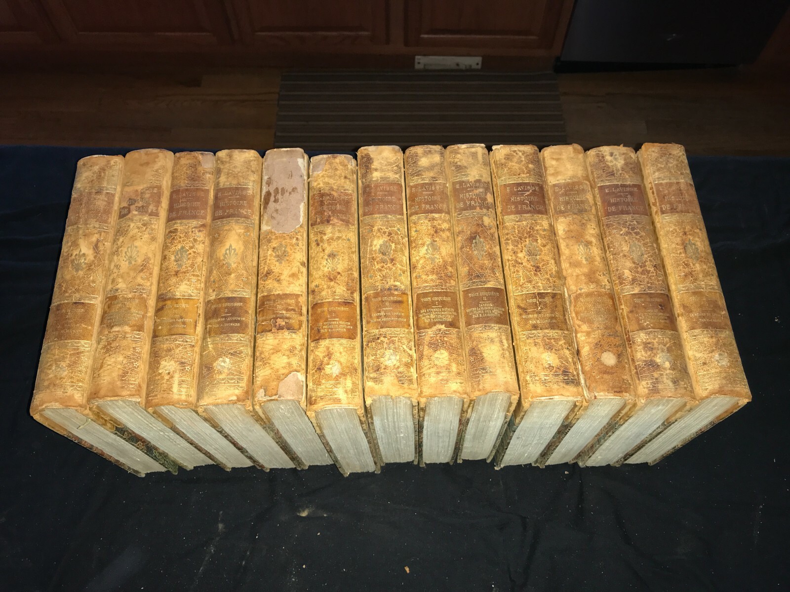 Histoire De France Ernest Lavisse 1911 Partial Set 13 Volumes in French