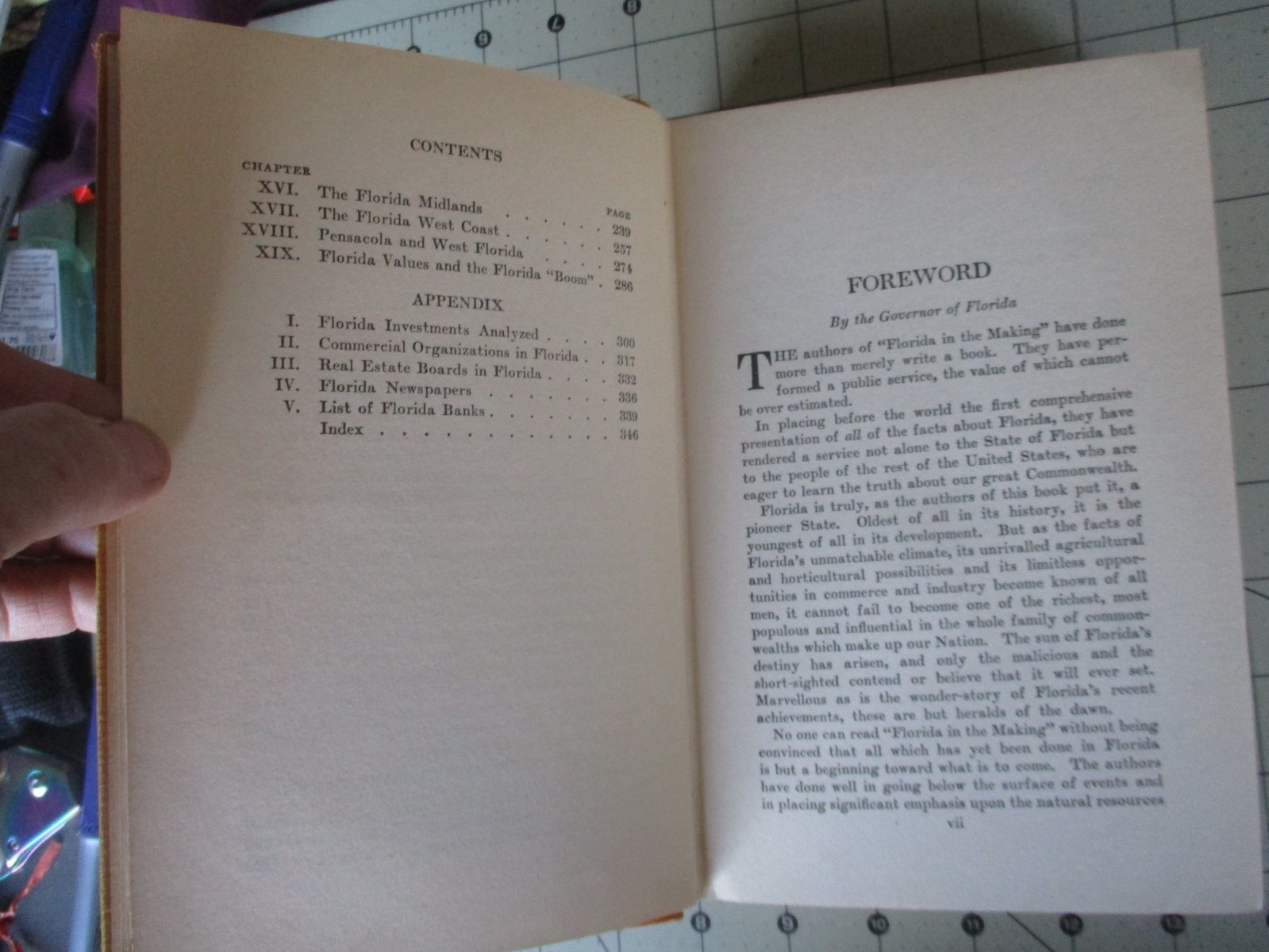 BOOK: 1926, FLORIDA IN THE MAKING, Stockbridge & Perry, First Edition?