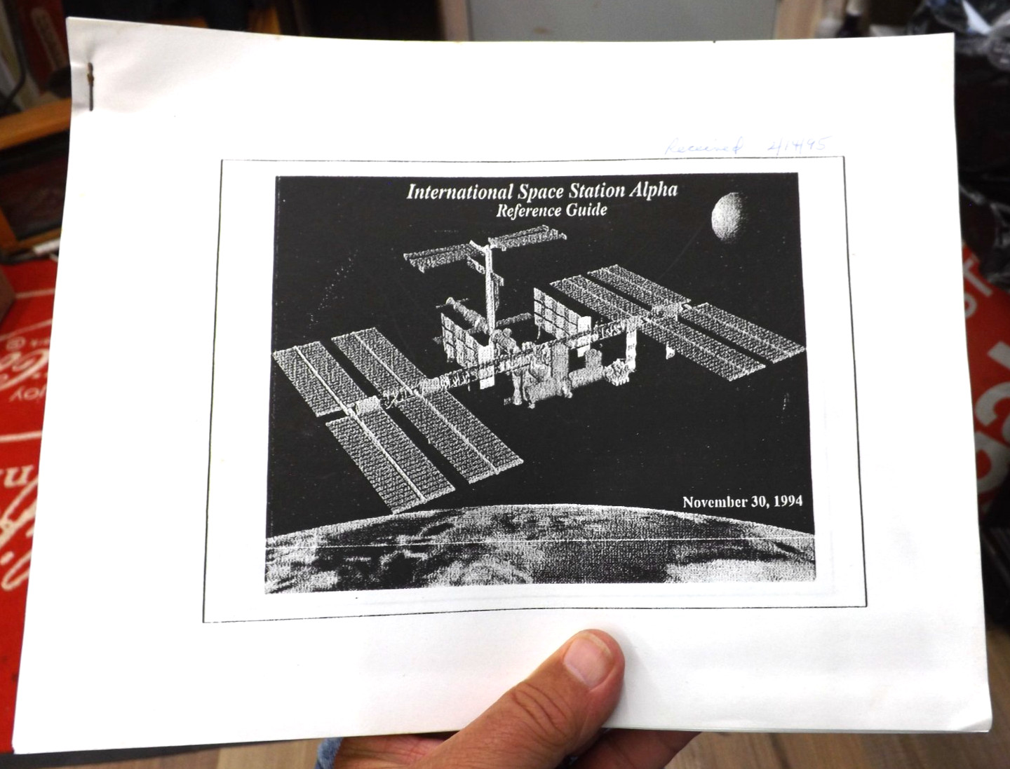 INTERNATIONAL SPACE STATION ALPHA REFERENCE GUIDE 1994 NASA BOEING 313 PAGES