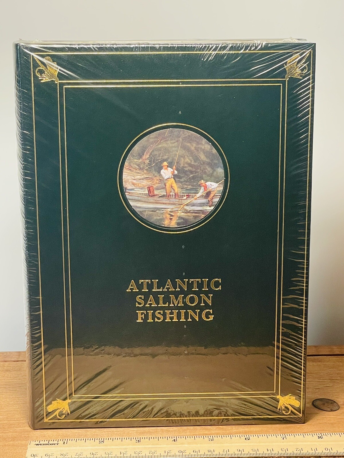 NEW: Atlantic Salmon Fishing by Charles Phair Derrydale Press Leather Limited Ed