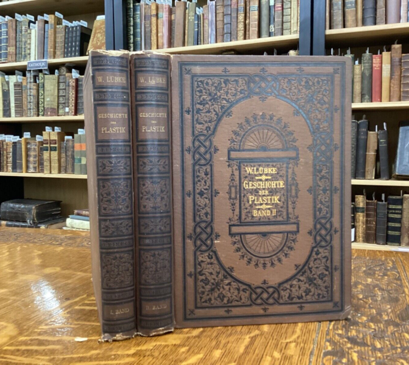 1880 Geschichte Der Plastik Von Den Altesten Doctor Wilhelm Lubke II Volumes