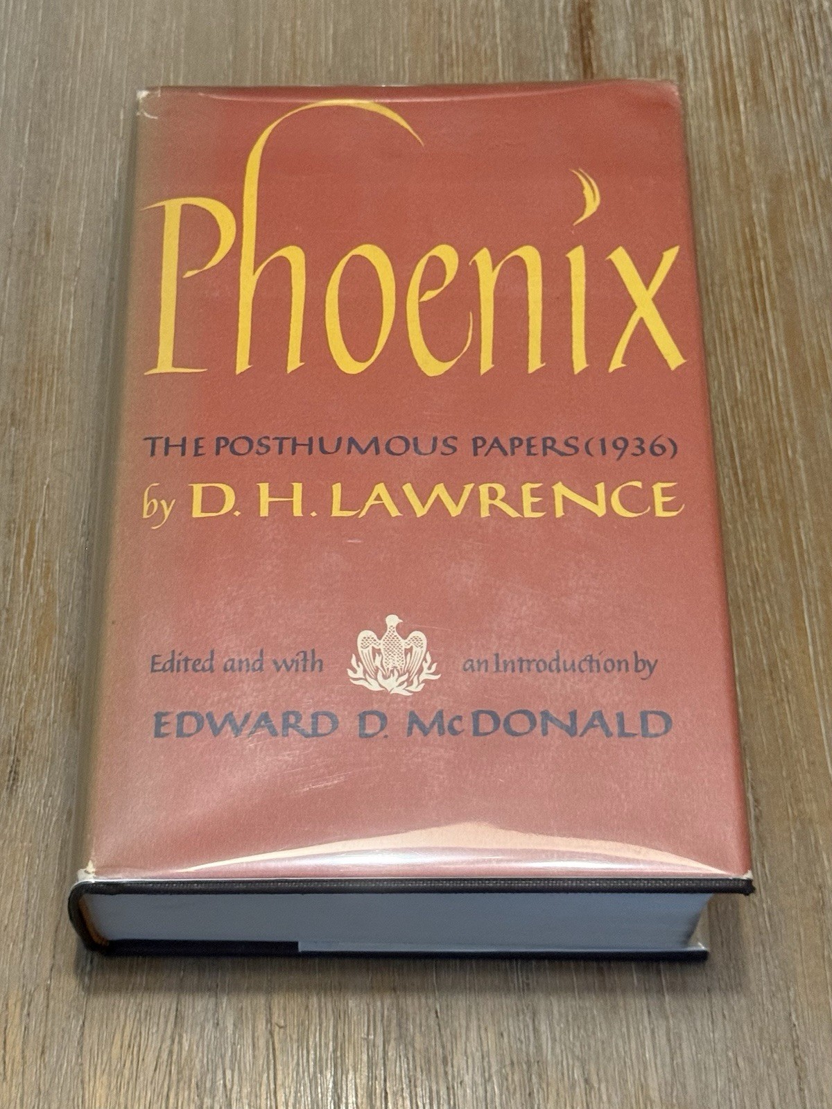 PHOENIX: THE POSTHUMOUS PAPERS (1936) – D.H. Lawrence – Viking Press, 1968.