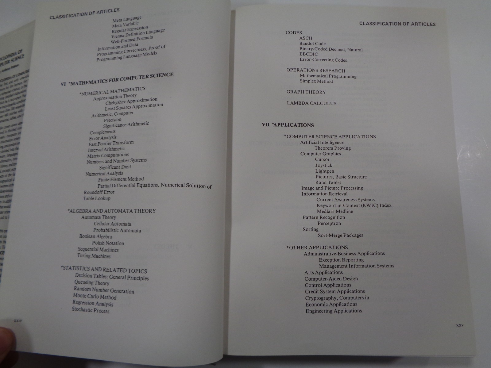 Encyclopedia of Computer Science by Anthony Ralston 1976 HBDJ Vintage Reference