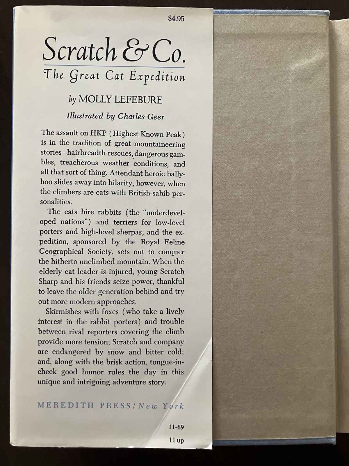 Molly Lefebure/Scratch & Co./HBDJ/First Edition/Charles Geer