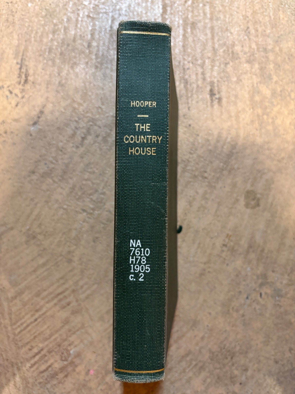 The country house; a practical manual of the planning and construction by Hooper