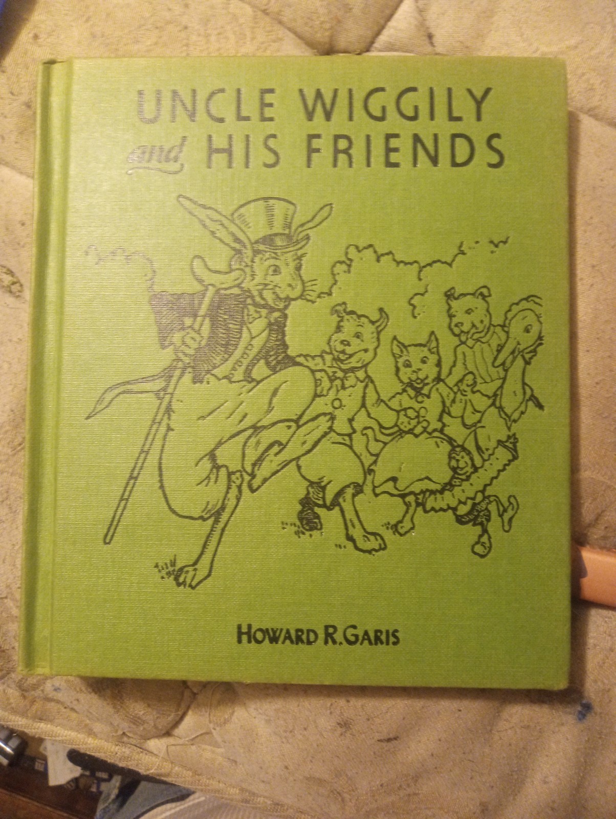 Uncle Wiggily and His Friends Hardcover Illustrated Fairy Tales Howard R. Garis