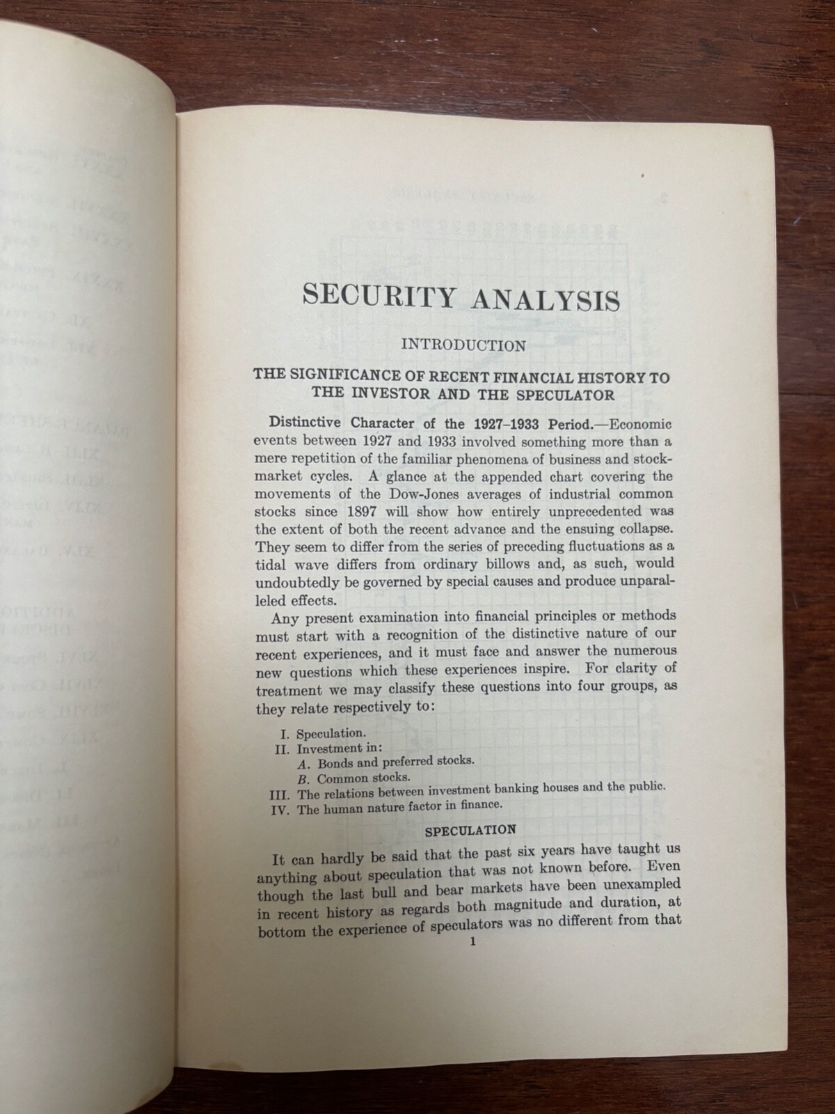 SECURITY ANALYSIS by GRAHAM and DODD – HB 1934 1st/5th INVESTING FINANCE ANTIQUE